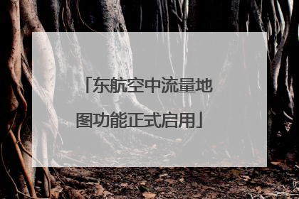 东航空中流量地图功能正式启用