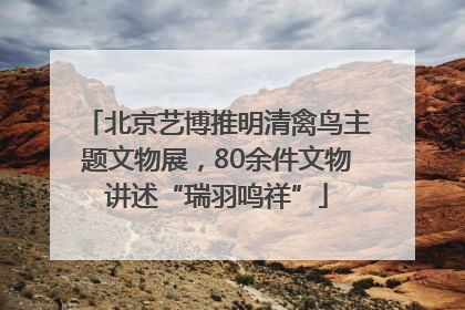 北京艺博推明清禽鸟主题文物展，80余件文物讲述“瑞羽鸣祥”