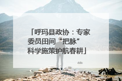 呼玛县政协：专家委员田间“把脉” 科学施策护航春耕