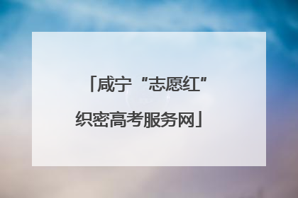 咸宁“志愿红”织密高考服务网