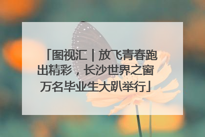 图视汇｜放飞青春跑出精彩，长沙世界之窗万名毕业生大趴举行