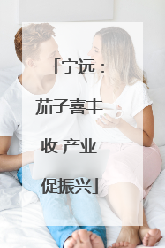 宁远：茄子喜丰收 产业促振兴