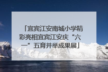 宜宾江安南城小学精彩亮相宜宾江安庆“六一”五育并举成果展