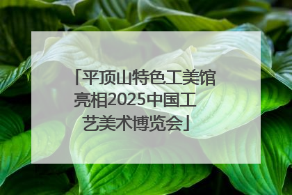 平顶山特色工美馆亮相2025中国工艺美术博览会