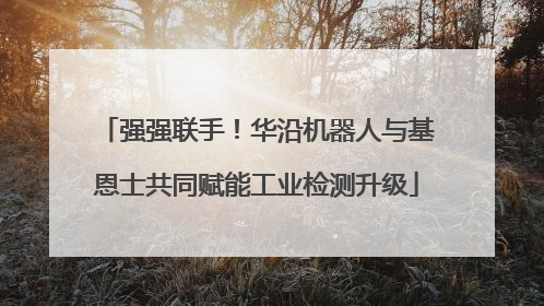 强强联手！华沿机器人与基恩士共同赋能工业检测升级