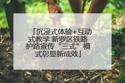 沉浸式体验+互动式教学 新罗区铁路护路宣传“三式”模式彰显新成效