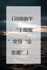 河南镇平：“土蛋蛋”变身“金疙瘩”