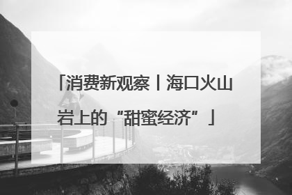 消费新观察丨海口火山岩上的“甜蜜经济”