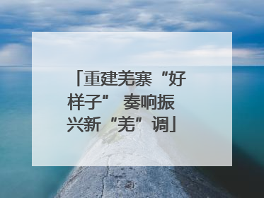 重建羌寨“好样子” 奏响振兴新“羌”调