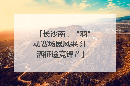 长沙南：“羽”动赛场展风采 汗洒征途竞锋芒