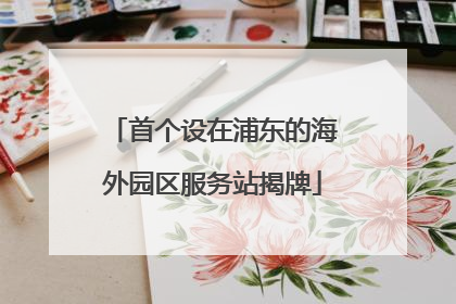 首个设在浦东的海外园区服务站揭牌